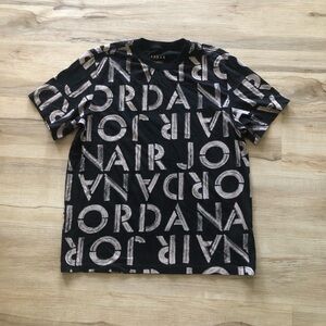 Jordan Black and White Graphic Tee